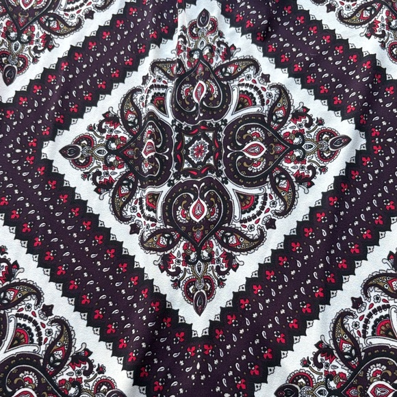 Tommy Hilfiger long Sleeve Dress with Geometric Patterns size 10 - Picture 4 of 7